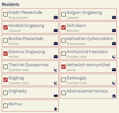 bulk person selection